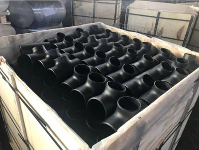 China ASME B16.9 Carbon steel butt weld SCH40 STD equal Tee/SS 321 304 316 A403 WP304 316 Seamless Butt welding SCH40 Tee for sale