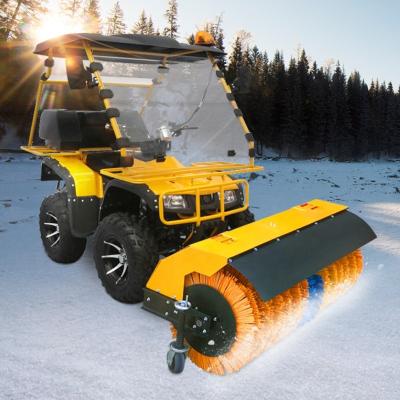 China Sweeping Snow CHINA Gasoline Snowplow Sweeper for sale for sale