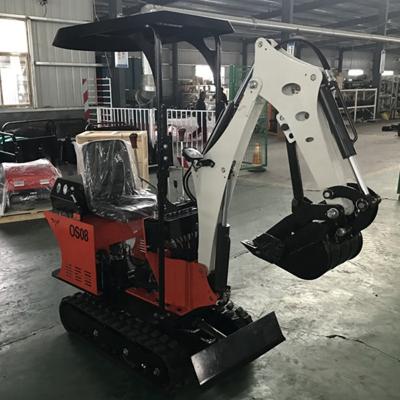 China Digger 0.8 Ton Excavator Digger ETOO Digger Hotel Machine ET08 Mini Excavator 1000kg 1TON 1.2ton for sale