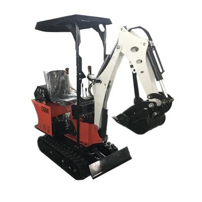 China Hotels CE certificaate mini diesel excavator / gasoline electric 0.8ton excavator warranty one year for sale