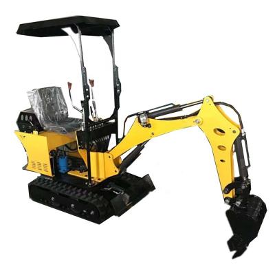 China Hotels Mini Excavators 0.8t Engineering Ripper Machinery Earthmoving Construction Machinery for sale