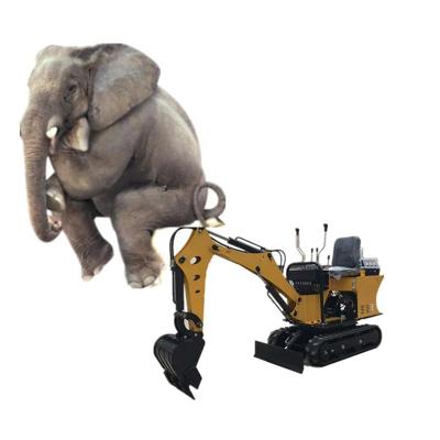 China Hotels FREE SHIPPING Customize China Color Mini Digger CE/EPA/EURO 5 China Wholesale Mini Compact Small Excavators 800kg for sale