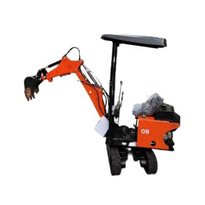 China Construction material shops smallest crawler 0.8t mini excavator micro digger bagger with thumb bucket for sale for sale