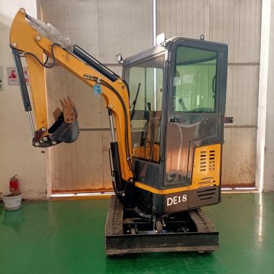 China Building Material Shops Hot Selling 1.8T Tailless Mini Excavator China Mini Digger Festival Supply for sale