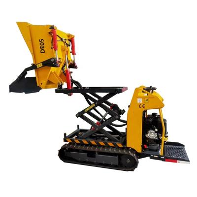 China Free Shipping Chinese Professional Manufacturer Mini Dumper Hydraulic Truck Dumper For Sale > 8L for sale