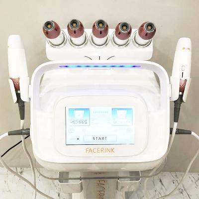 China Skin Tightening Yting Facerink Skin Tightening Device 7 Cartridges Hifu Facial Lifting Machine For Salon for sale