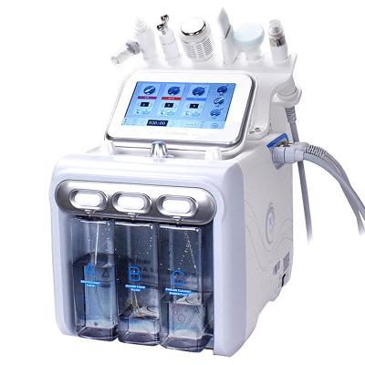 China Newest Exfoliators Salon Equipment For Fascia Therapy Hydrogen Hydraulic Machine 6 In 1 Skin Rejuvenation Beauty Device For Sale for sale