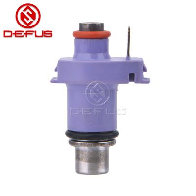 China DEFUS 6 holes motorcycle purple fuel injector for 120cc/min y15zr fz150i motorcycle fuel injector OEM standard for sale