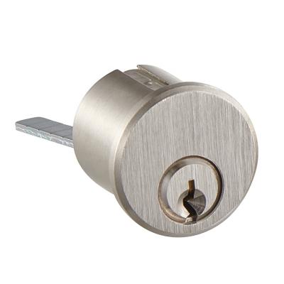 China KEYMAN High Security Lock Brass Cylinder For Fire Proof Rim Exit Device Panic Bar ANSI Grade 1 FR8 for sale