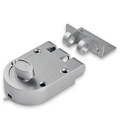 China KEYMAN Jimmy Proof Dead Rim Lock Rim Cylinder Lock Silver Rim Single Cylinder Lock J2661 Cylinder Silver for sale