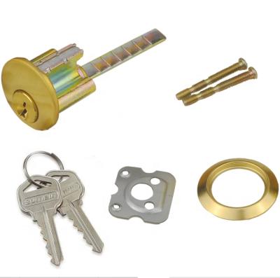 China KEYMAN Cylinder for Rim Deadlock FR2 Rim Cylinder Rim Lock Jimmy Proof Night for sale