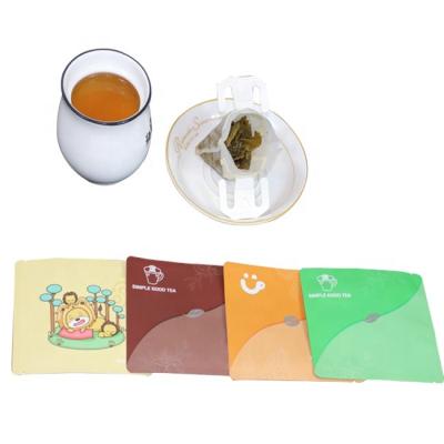 China Food Tea Ready To Ship Food Safe Non Contact Woven Fabric Ear Drip Coffee Portable Disposable Biodegradable Filter Bags for sale