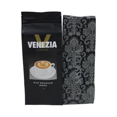 China Bolsas Para Recyclable Coffee Packaging Resealable Customized Coffee Bag With Valve for sale