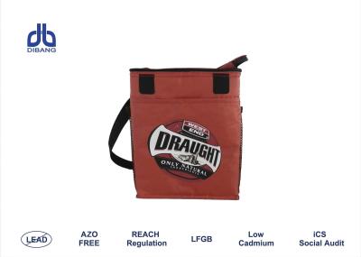 China 420D Polyester Large Insulated Cooler Bags 20 * 16 * 27CM With 100 x 2.5cm Handle for sale