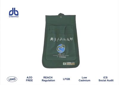 China Green Color SilkScreen Tote Bags 80 ~ 180g / M² Thickness For Magazine / Newspaper Holder for sale