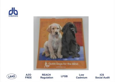 China Guide Dogs Advertising Shopping Bags PP Non Woven With Colorful Print / Lamination for sale