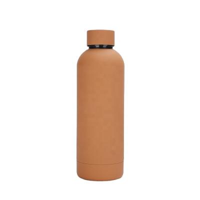 China Stainless Steel Tumbler Sports Water Bottle Double Wall Stocked Vacuum Flask Insulated Water Drinking Bottle for sale