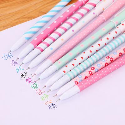 China Normal Cute Colorful Gel Ink Pens Multi Colored Pens For Ball Journal Writing Trackball Fine Point Pens For Kids Girls for sale