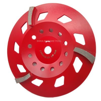 China Turbo Ferrous Cup Diamond Metal Grinding Wheel For Stone Grinding for sale