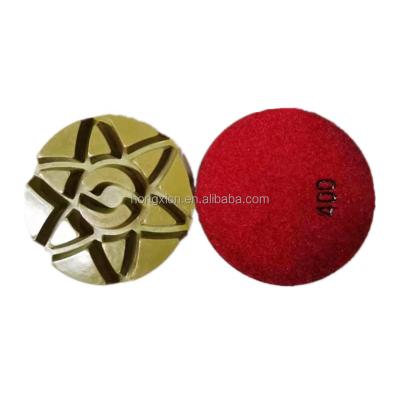 China 3 Inch Premium Flexible Polishing Loop Dry Polishing Pads Concrete Polishing Pads for sale