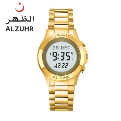 China Stylish alarm numeral azan watch for men original price stainless steel man auto-compass ladies watch men watch for sale