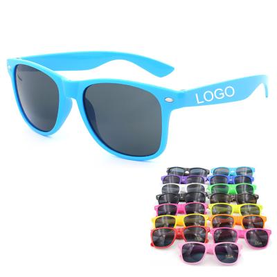 China Cheap Sunglasses Logo Plastic Sunglasses custom made fashion sunglasses promotion plastic sunglasses for sale