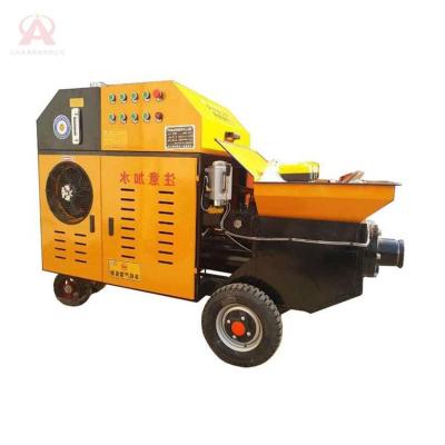 China Secondary Structure Stores Hydraulic Vertical Column Pump Small Stone Mortar Pump for sale