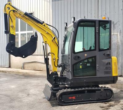 China 2.5 Ton Flexible Digging Excavator Mini Construction Cab Digging Excavator for sale