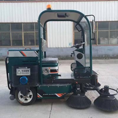 China Building Material Shops Fully Enclosed Road Sweeper Driving Fully Enclosed Road Sweeper With Brushes for sale