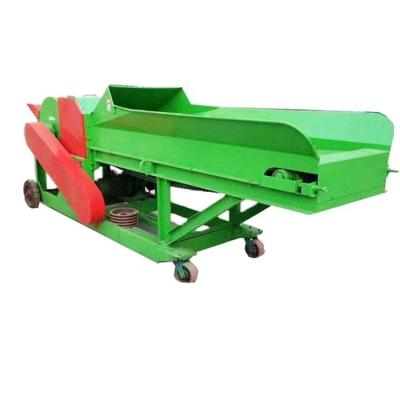 China Building Material Shop Grass Silage Chaff Cutter Agricultural Driving Machine For Prices Straw Crusher Feeding Machinery Adjustable 220V/380V for sale