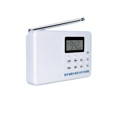 China Factory Supply PORTABLE Portable Conference/Rehearsal FM Receiver Digital LCD Pocket Display With Speaker for sale