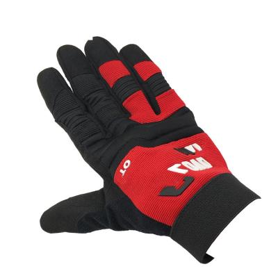 China / China Supply High Quality Gloves Palm Mechanic Safety Winter Anti Impact Synthetic Leather Glove for sale