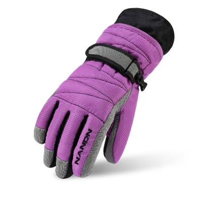 China Waterpoof Winter Snowboard Protector Touch Screen Waterproof Women Ski Gloves For Kids for sale