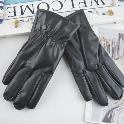 China Comfortable Custom Warm Windproof Women Men Kids Riding Bike Work Leather Winter Gloves for sale