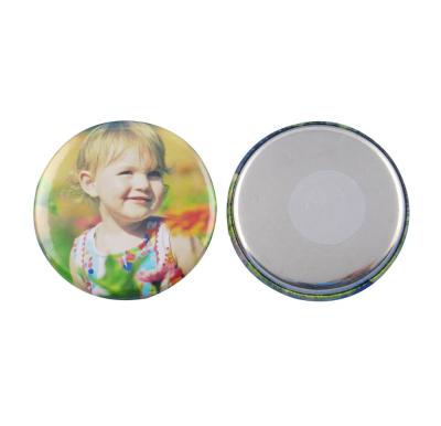 China Magnetic Factory Direct Sale DIY Magnetic Button Making (37mm) Magnetic Badge Button Material for sale