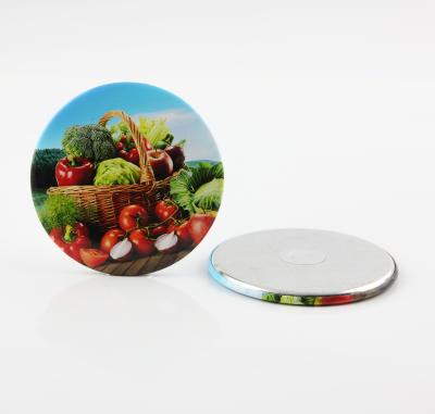 China New Product 58mm Material Magnetic Button Magnetic Badge Fridge Magnet Blank Material for sale