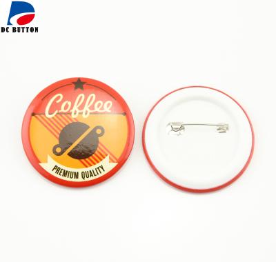 China DIY Badge Making DIY Button Badge Making Component 50mm Pin Hardware Parts Button Badge Blank for sale