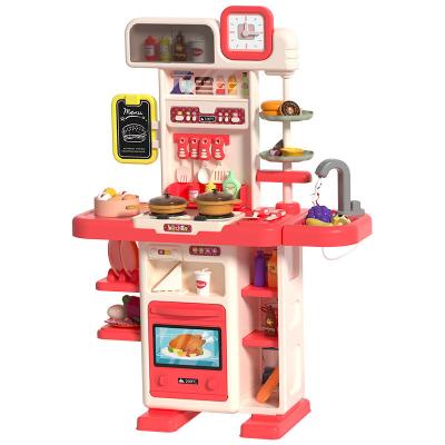 China Safety Happy Kitchen Vegetable Refrigerator Accessories Cooking Toy Set Pretend Play Big Educational Toys for sale