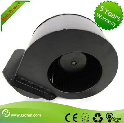 China 133mm Industrial DC input Forward Curved Centrifugal Fan for Air Purification for sale