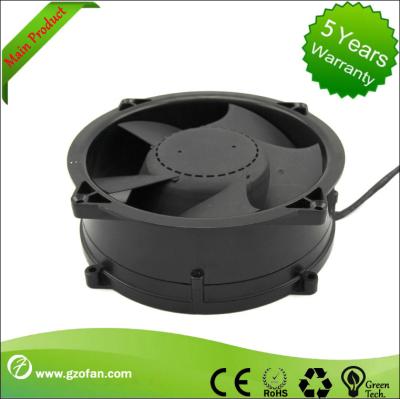 China Brushless 48V DC Axial Fan / Bathroom DC Exhaust Fan High Efficiency for sale