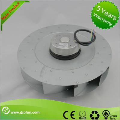 China Low Noise 20V AC Centrifugal Fan / Backward Inclined Blower For Cooler for sale