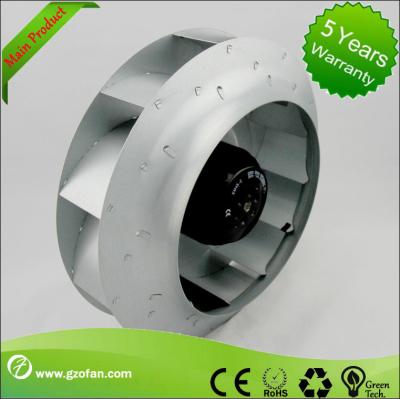 China AC Centrifugal Exhaust Fan Blower With Backward Curved Blades For Floor Ventilation for sale