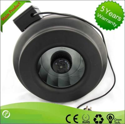 China Low Noise Sheet Metal Industrial Inline Duct Fans For Equipment Cooling for sale