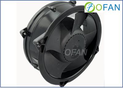 China fan axial industrial del control 48v DC del cuadrado 0-10V/PWM del metal de 200m m para el enfriamiento de máquina en venta