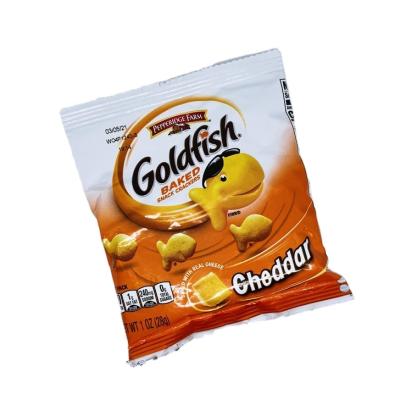 China NATURAL SNACK ASIAN GOLD FISH BAKED SNACK COOKIES for sale