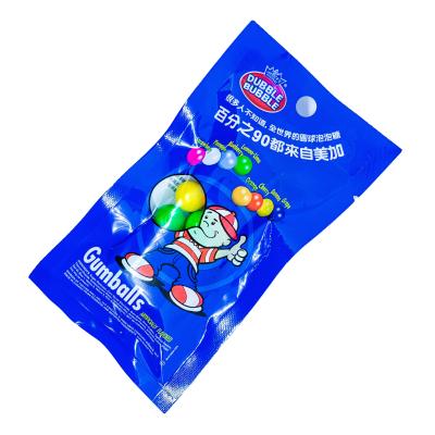 China CASUAL FORTUNE BUBBLE GUM SMALL BALLS 35g Natural SNACKS LOLY IN A BAG for sale