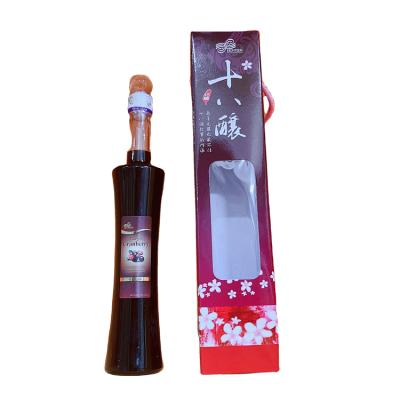 China Premium Taiwan Plum Flavor 375ml Cheap Price Fruit Brewing Vinegar For Beverage 33*7CM for sale