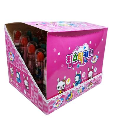 China Natural LIPSTICKS ROUND SHAPE TOP PUSH BUTTON POP 30 PIECE A SET for sale