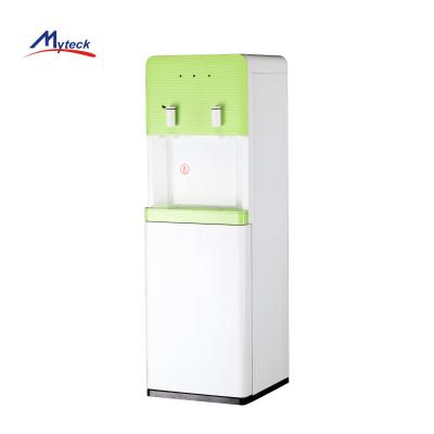 China Fabulous Hotel Myteck Floor Standing Bottled Water Dispenser With Cold-Hot Electric Cooling Water Faucets Wholesale for sale