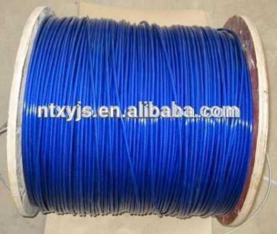 China Rope Steel Wire Rope With Plastic Cover Made In China for sale